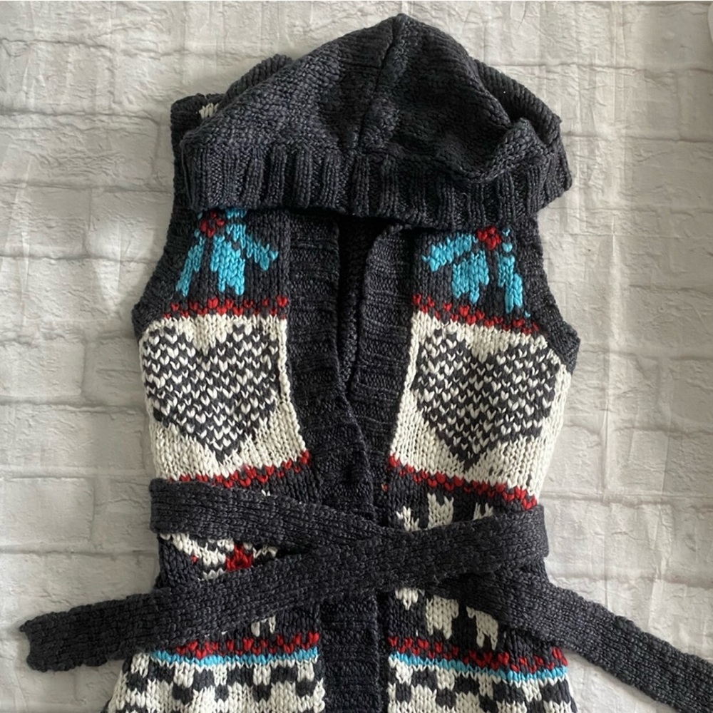 Hooded Sweater Vest